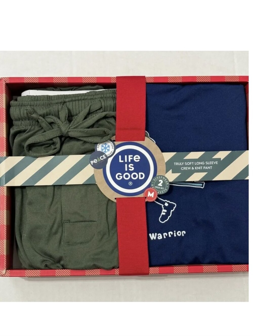 NWT Life Is Good Pajama Set